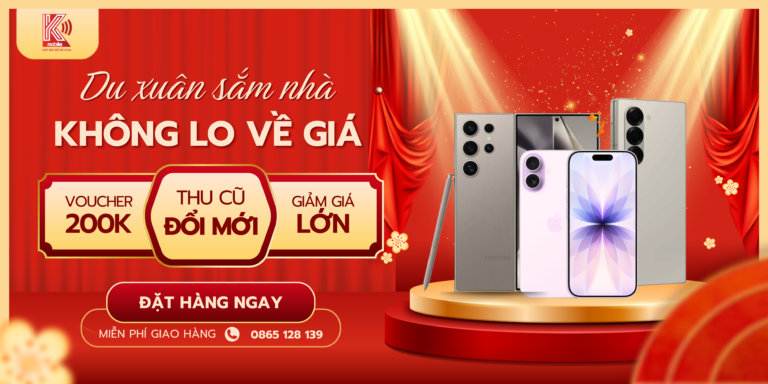 Kmobile chuyên mua bán iPhone, Samsung, máy mới, máy cũ, sửa chữa – thay pin – ép kính tại Bình Phước.