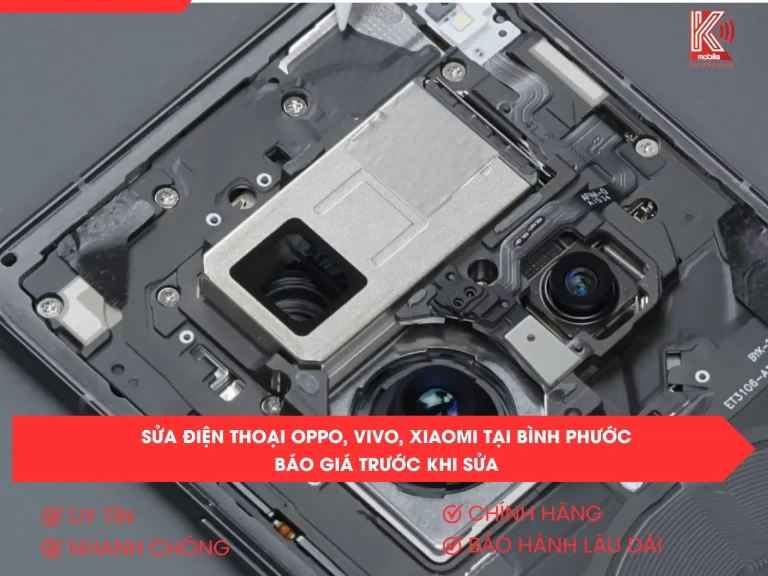 Sửa Điện Thoại Oppo, Vivo, Xiaomi Tại Bình Phước – Báo Giá Trước Khi Sửa