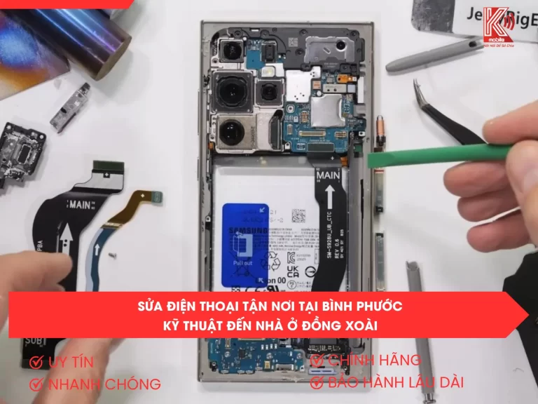 Sửa Điện Thoại Tận Nơi Tại Bình Phước – Kỹ Thuật Đến Nhà Ở Đồng Xoài