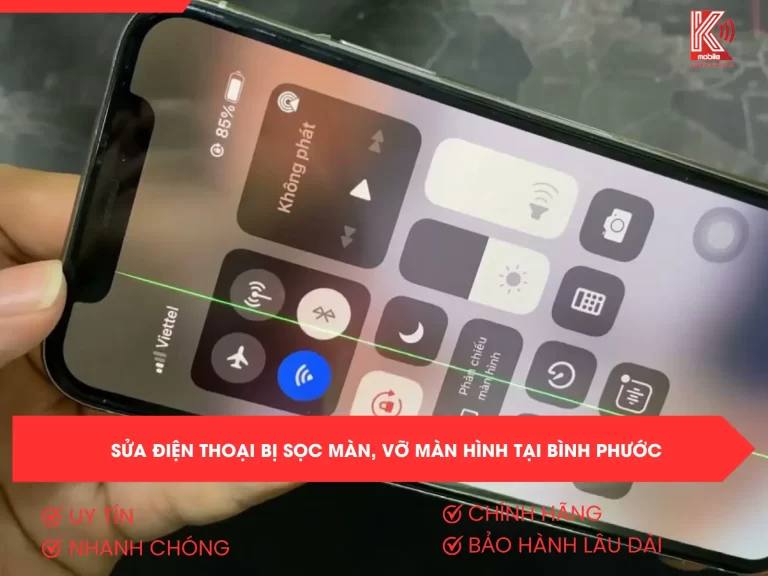 Sửa Điện Thoại Bị Sọc Màn, Vỡ Màn Hình Tại Bình Phước