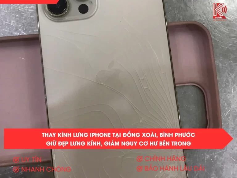 Thay Kính Lưng iPhone Tại Đồng Xoài, Bình Phước – Giữ Đẹp Lưng Kính, Giảm Nguy Cơ Hư Bên Trong