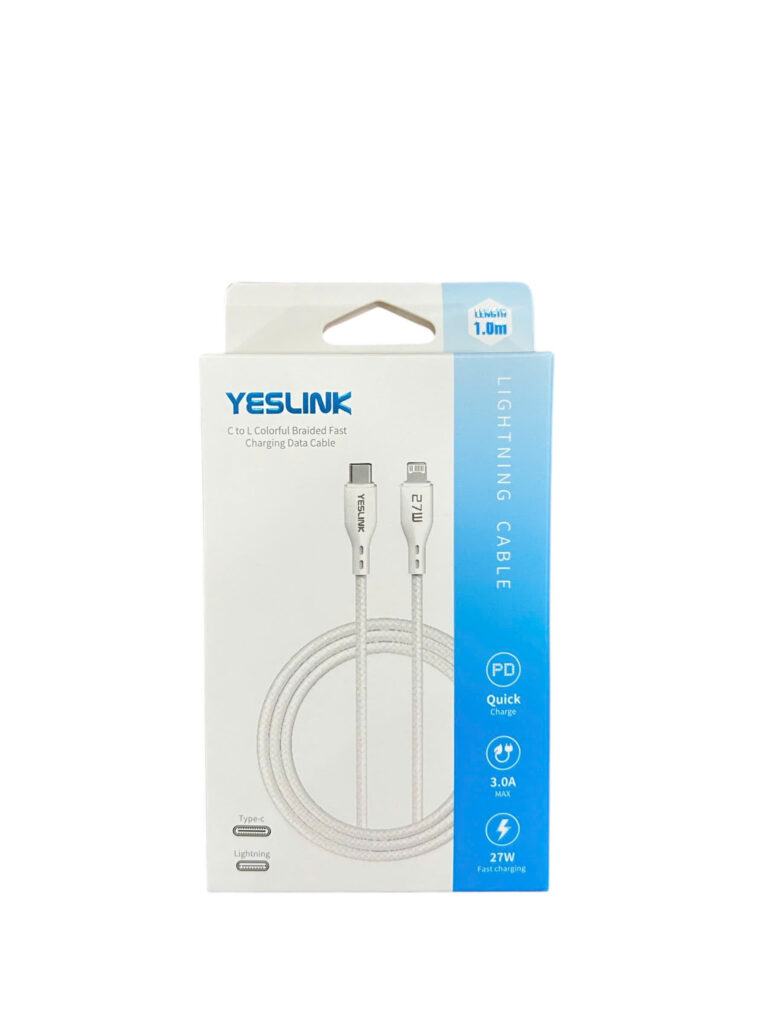 Cáp sạc iPhone Type-C to Lightning Chính Hãng Yeslink