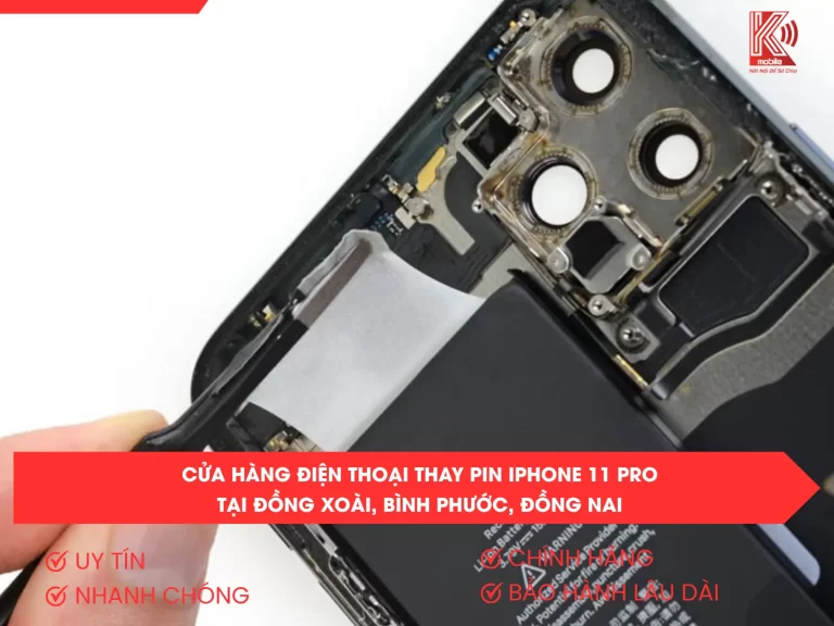Cửa Hàng Điện Thoại Thay Pin iPhone 11 Pro Tại Đồng Xoài, Bình Phước, Đồng Nai